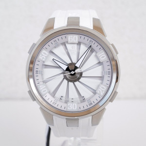 Swiss watch Turbine Racing XL 48mm White