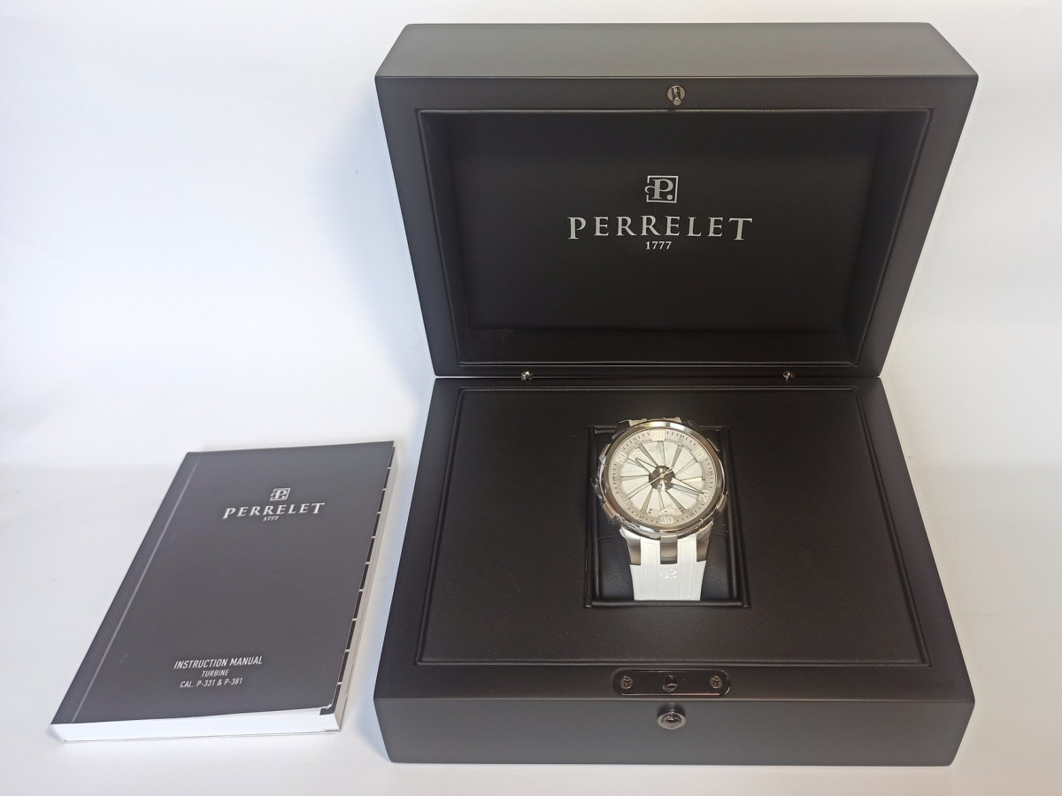 Swiss watch Turbine Racing XL 48mm White