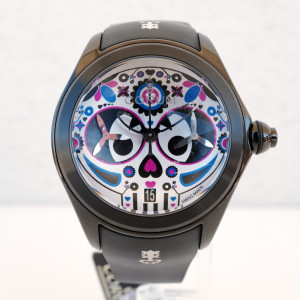 Швейцарський годинник Corum Titanium Bubble 47 Chronograph Monopusher Limited Edition