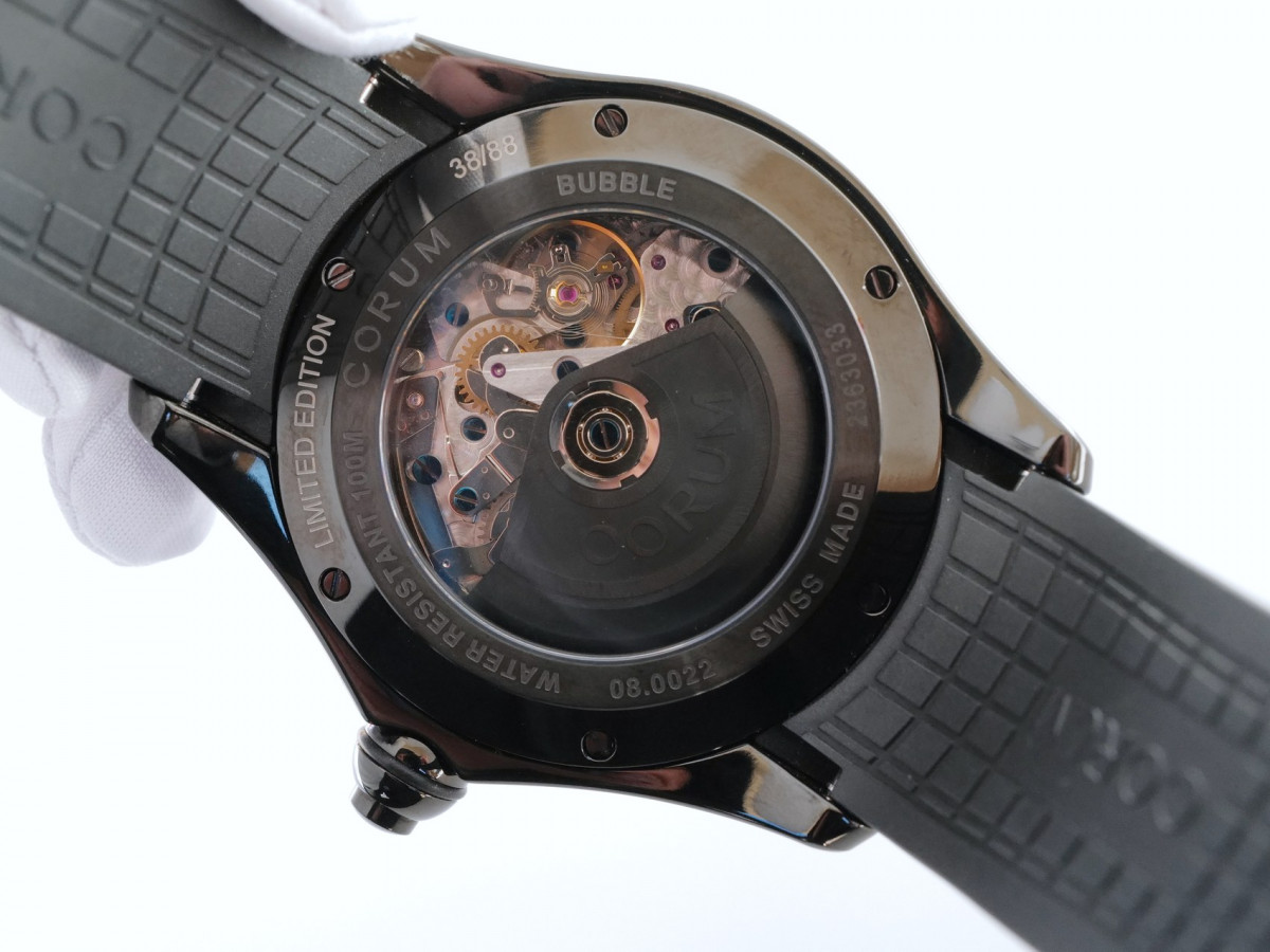 Швейцарський годинник Corum Titanium Bubble 47 Chronograph Monopusher Limited Edition