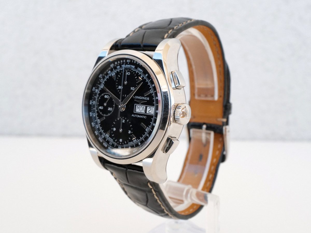 Швейцарський годинник Longines Heritage Chronograph