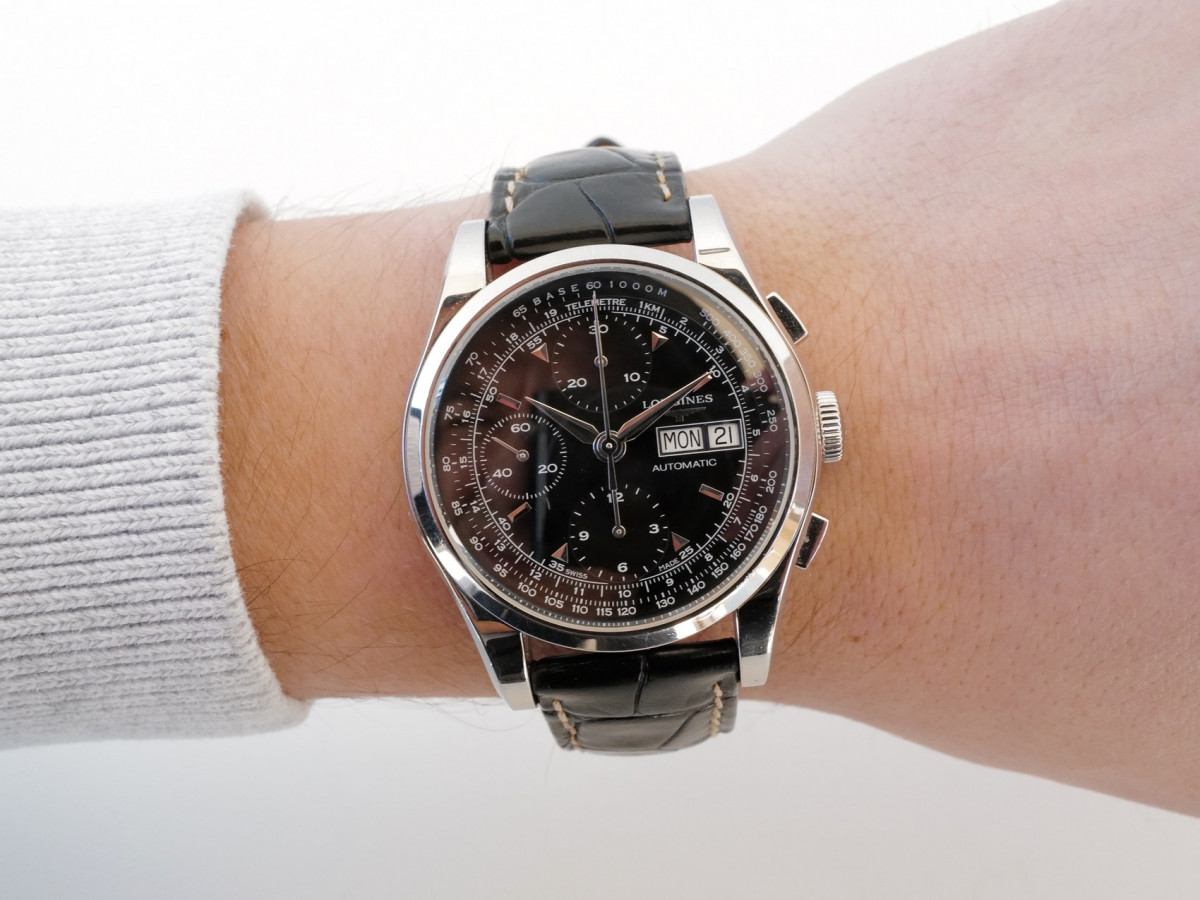 Швейцарський годинник Longines Heritage Chronograph