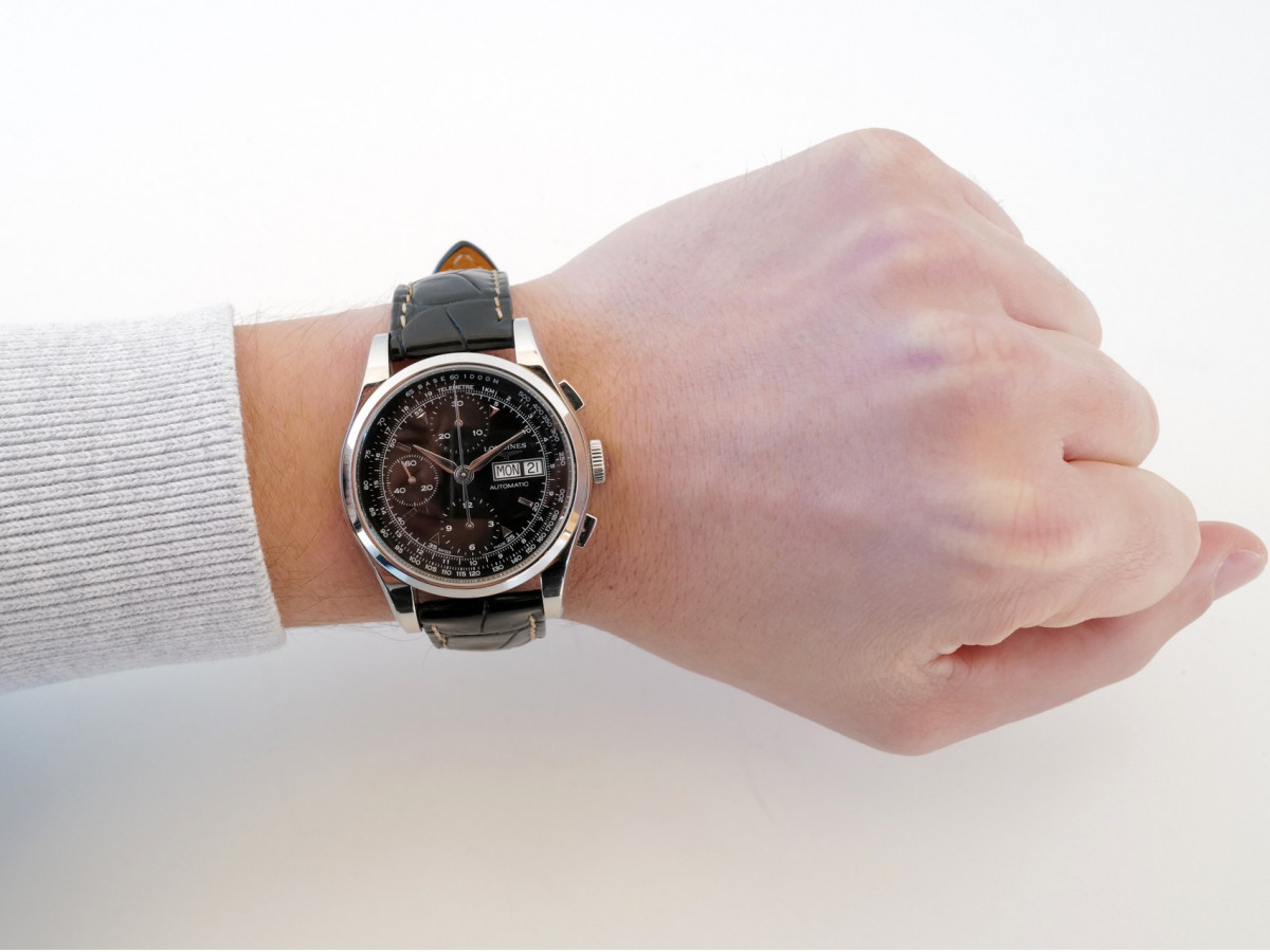 Швейцарський годинник Longines Heritage Chronograph