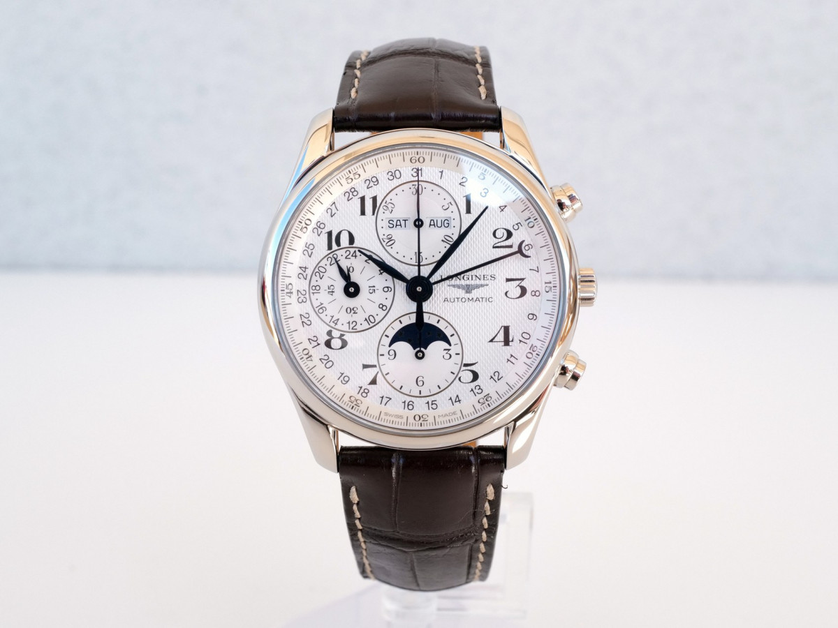 Швейцарський годинник Longines Master Collection Moonphase Chronograph
