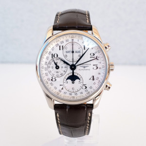 Швейцарський годинник Longines Master Collection Moonphase Chronograph