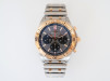 Швейцарские часы Breitling Chronomat B01 42 Steel Rose Gold Anthracite Dial