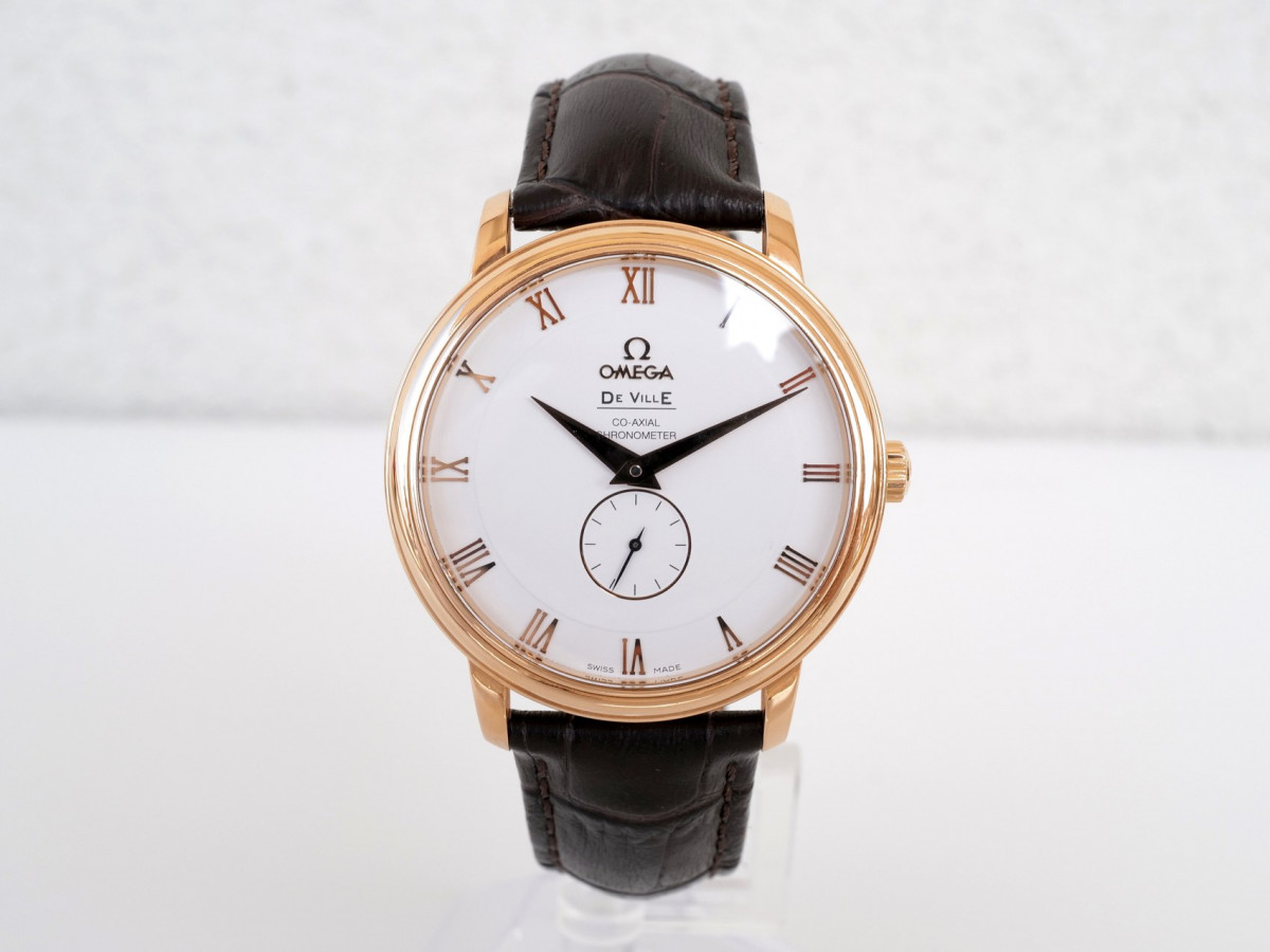 Швейцарские часы Omega De Ville Prestige Co-Axial Small Seconds 18K Rose Gold