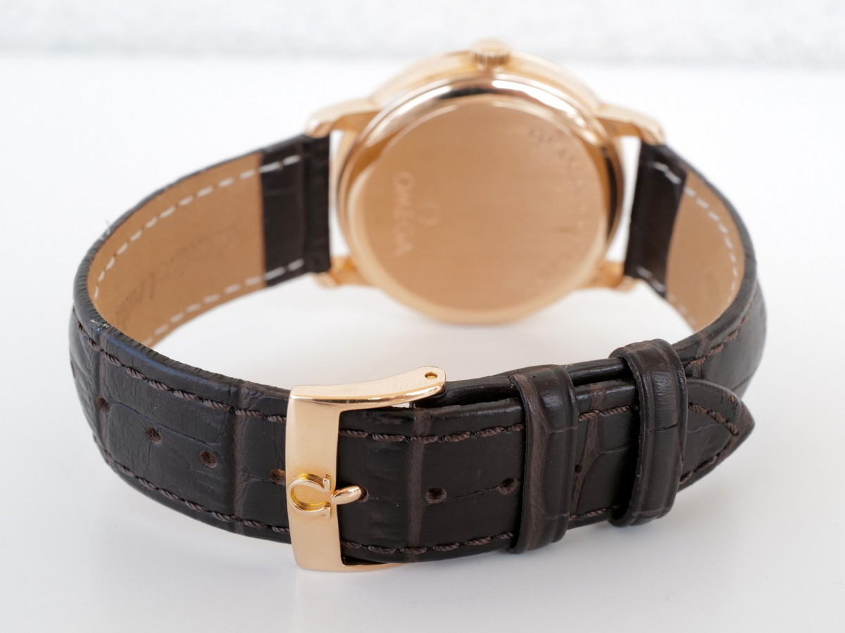 Швейцарские часы Omega De Ville Prestige Co-Axial Small Seconds 18K Rose Gold