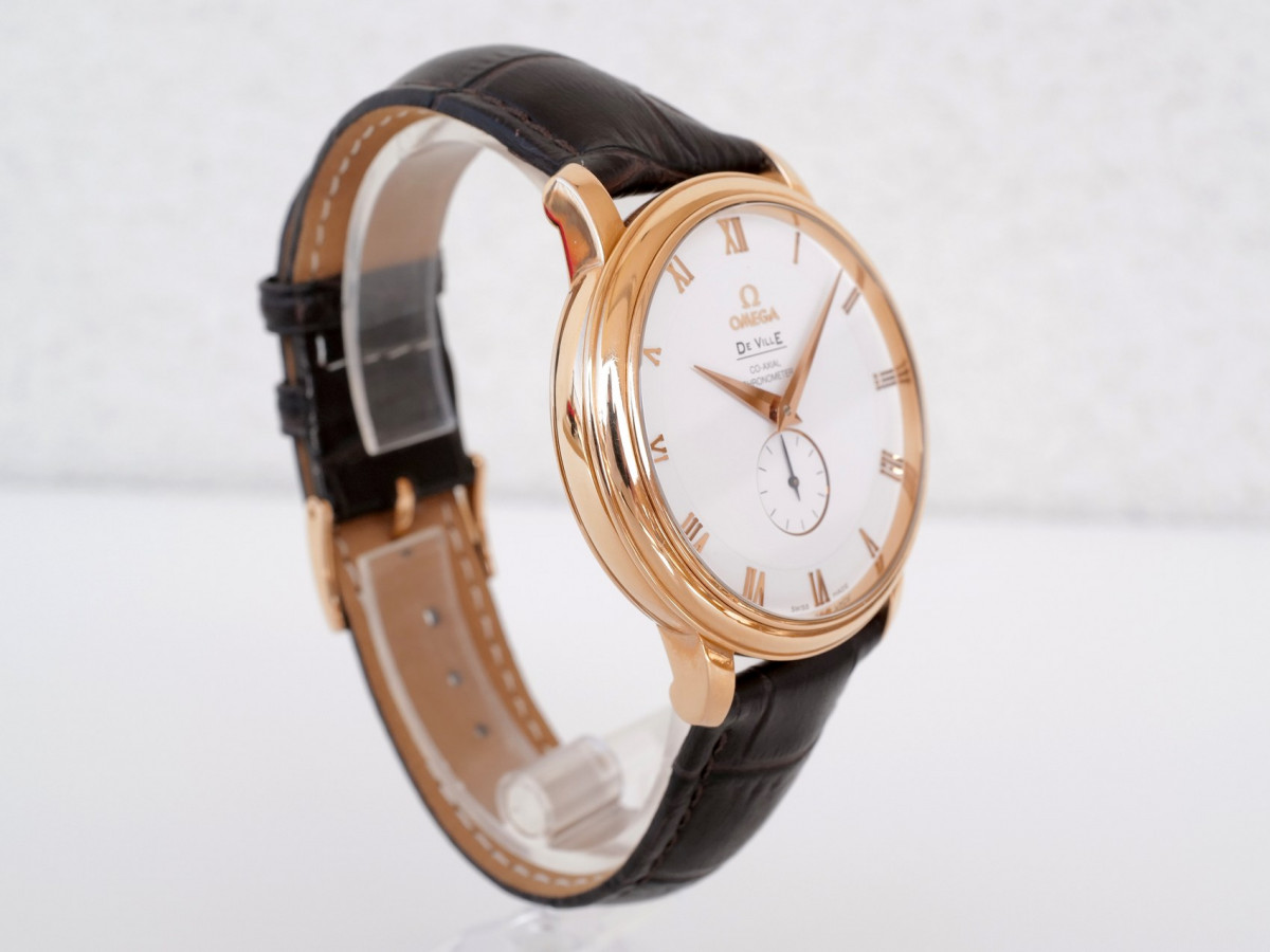 Швейцарские часы Omega De Ville Prestige Co-Axial Small Seconds 18K Rose Gold