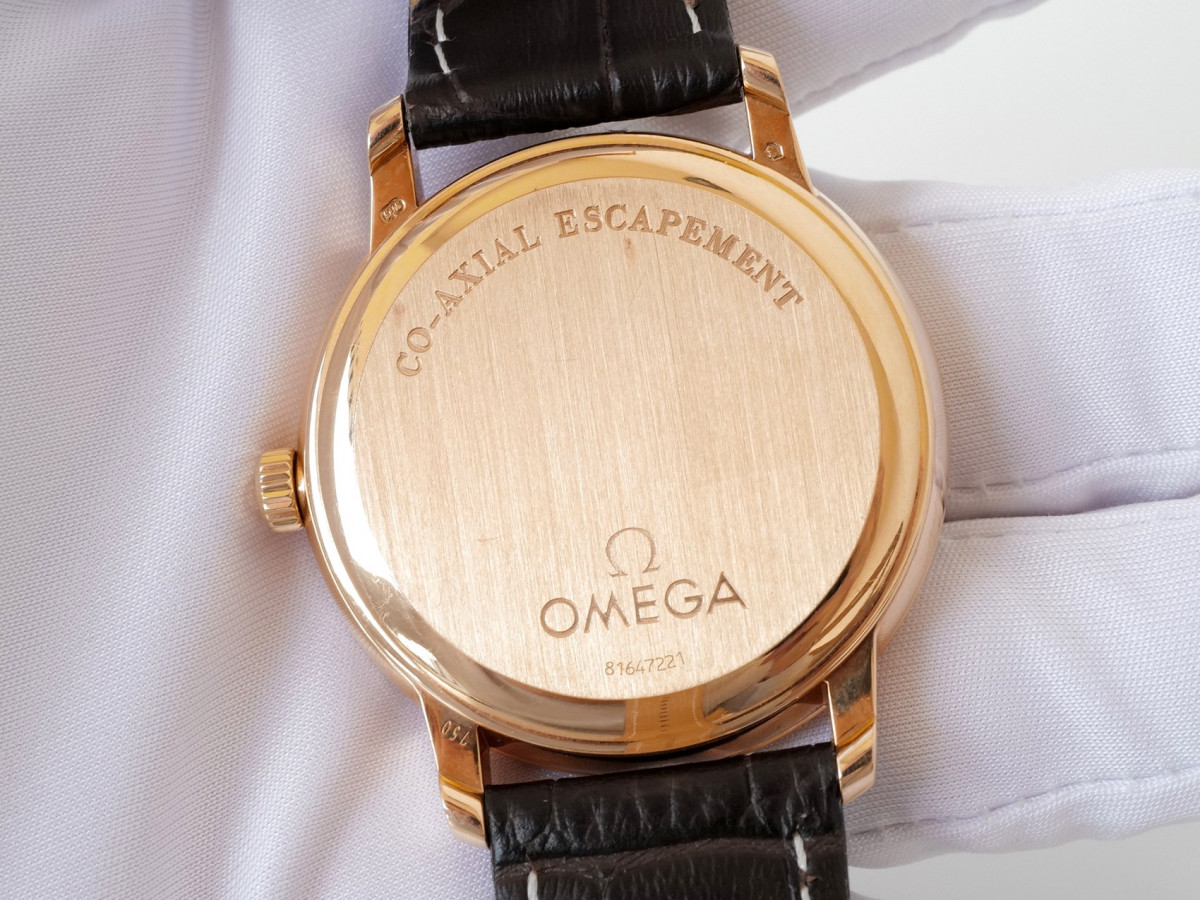 Швейцарские часы Omega De Ville Prestige Co-Axial Small Seconds 18K Rose Gold