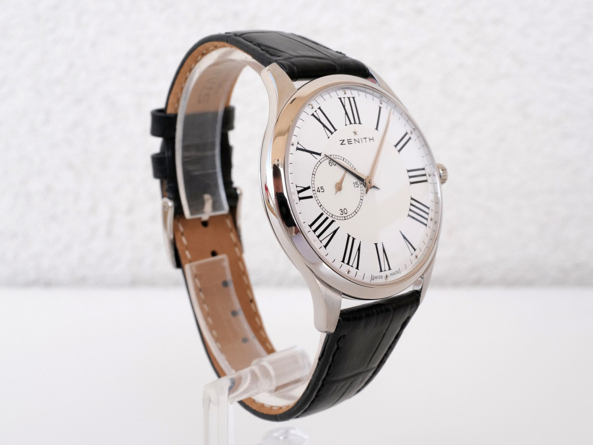Швейцарський годинник Zenith Elite Ultra Thin White Dial 40