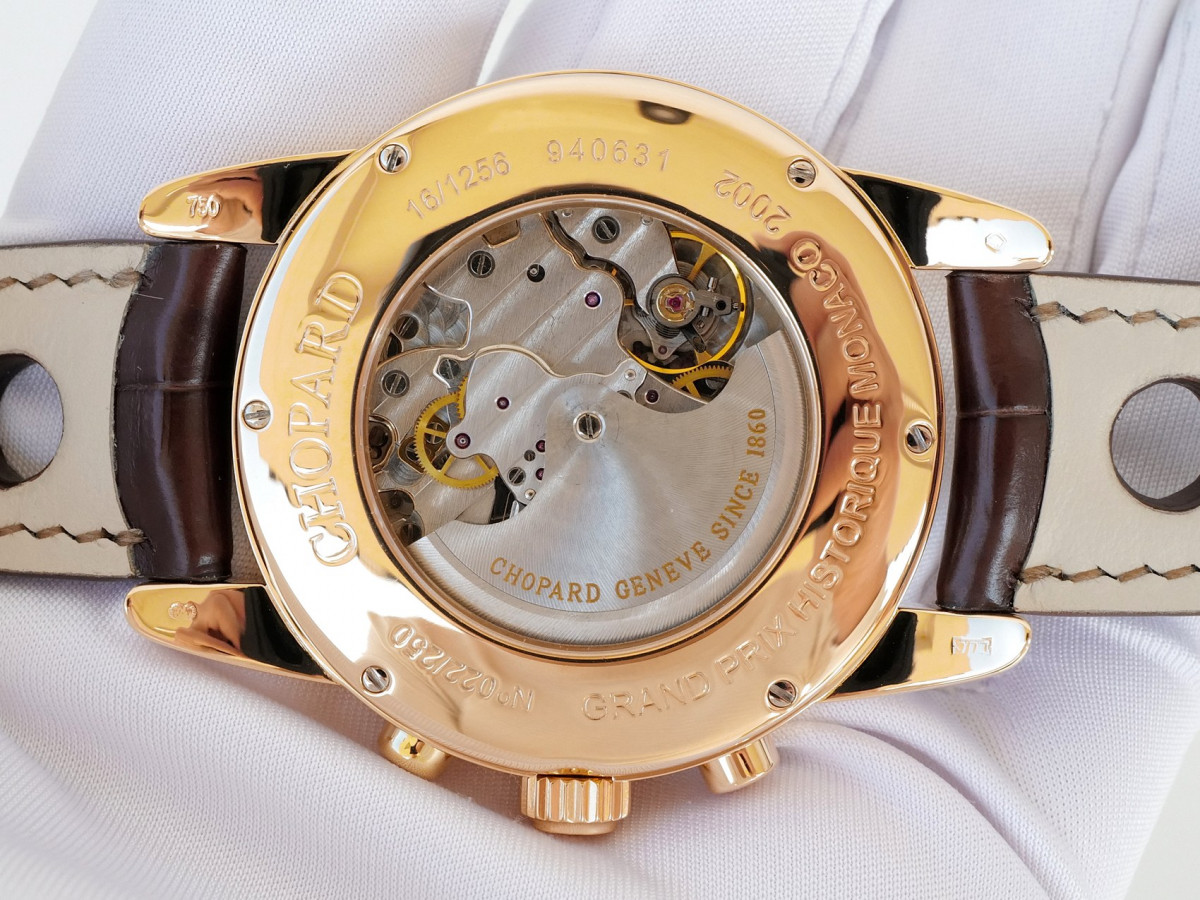 Швейцарские часы Chopard Classic Racing Grand Prix De Monaco Historique Chronograph Limited Edition 18K Rose Gold
