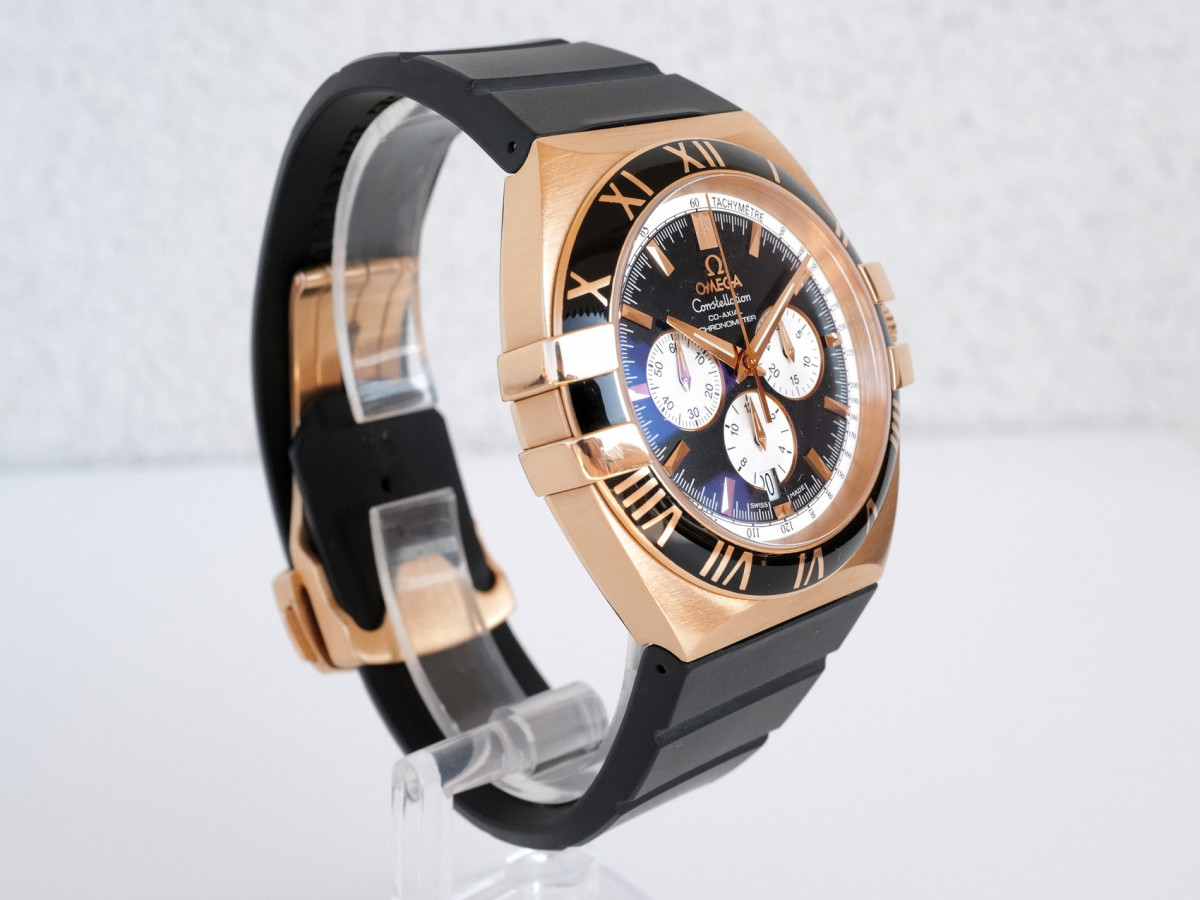 Швейцарские часы Omega Constellation Double Eagle Chrono 18K Rose Gold