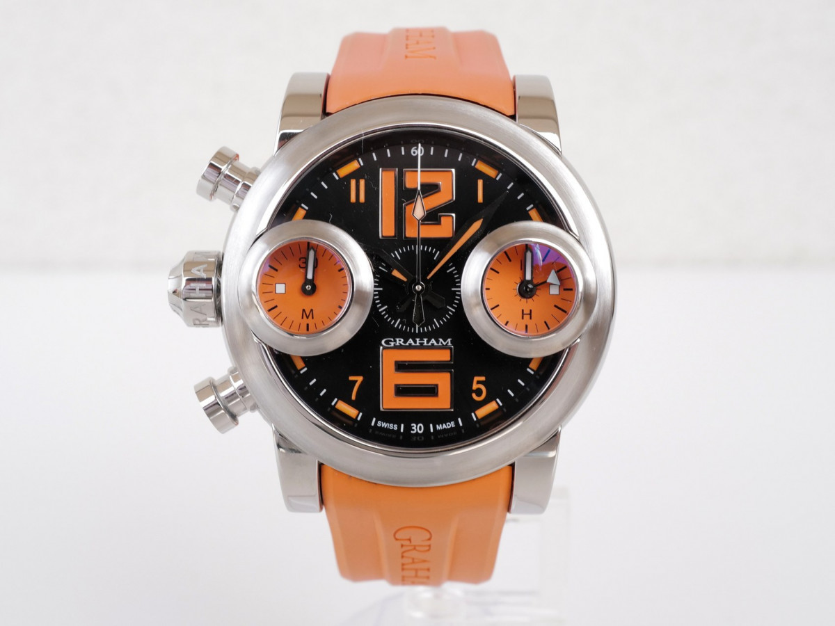Швейцарський годинник Graham Swordfish Big 12-6 Orange