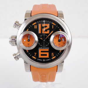 Швейцарские часы Graham Swordfish Big 12-6 Orange
