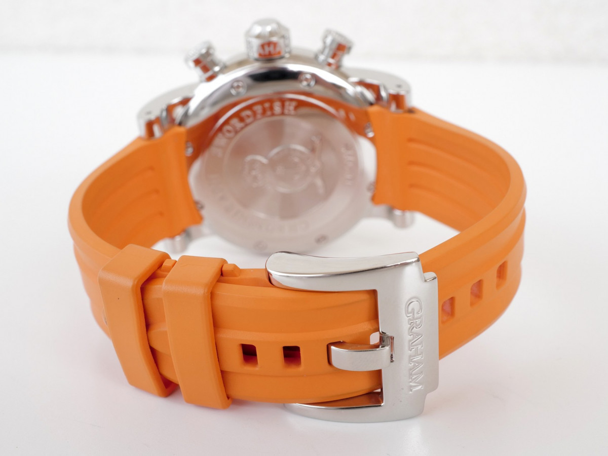 Швейцарський годинник Graham Swordfish Big 12-6 Orange