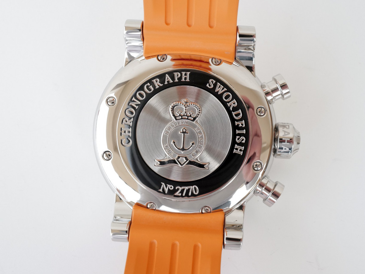 Швейцарський годинник Graham Swordfish Big 12-6 Orange