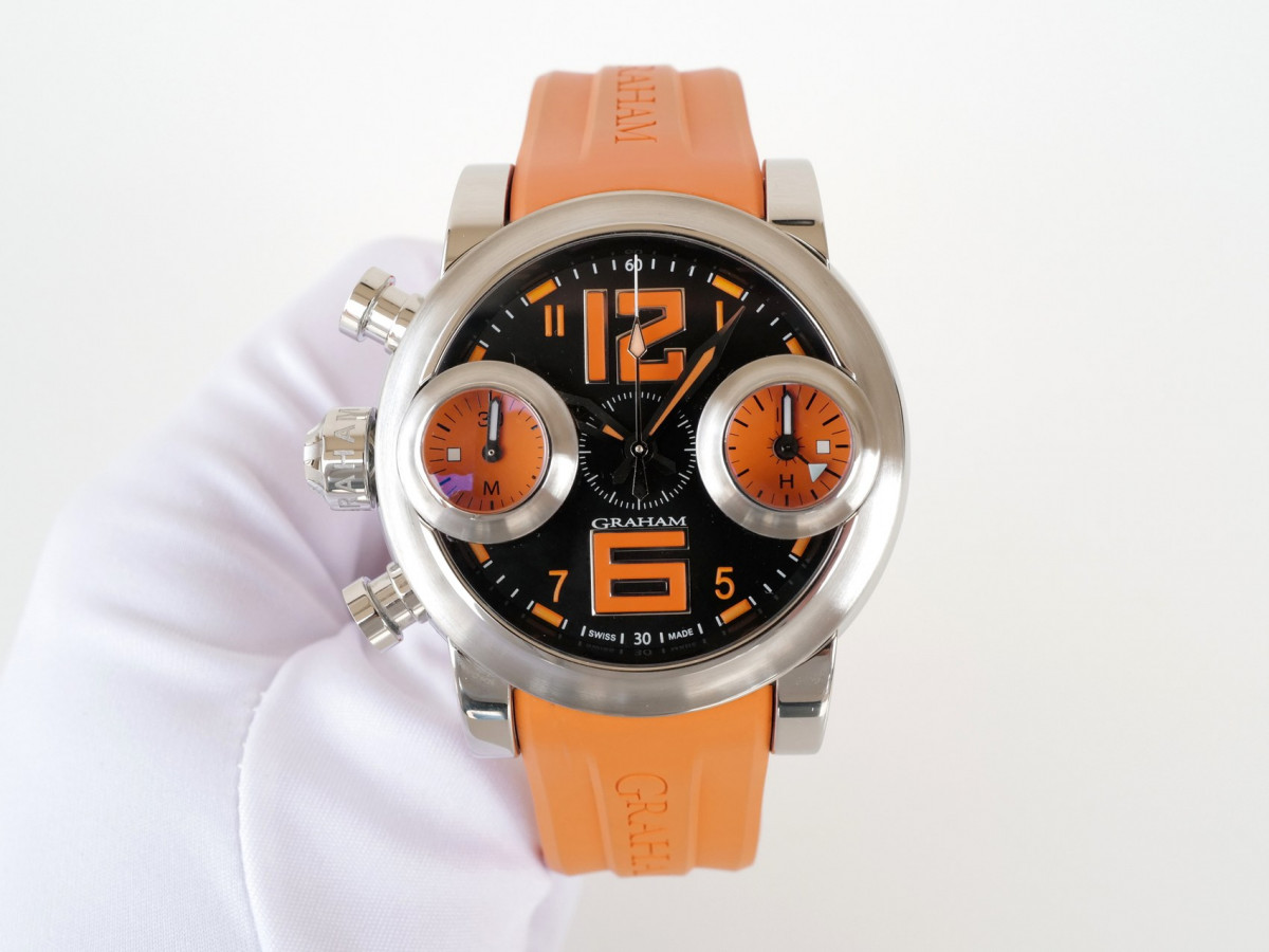 Швейцарський годинник Graham Swordfish Big 12-6 Orange