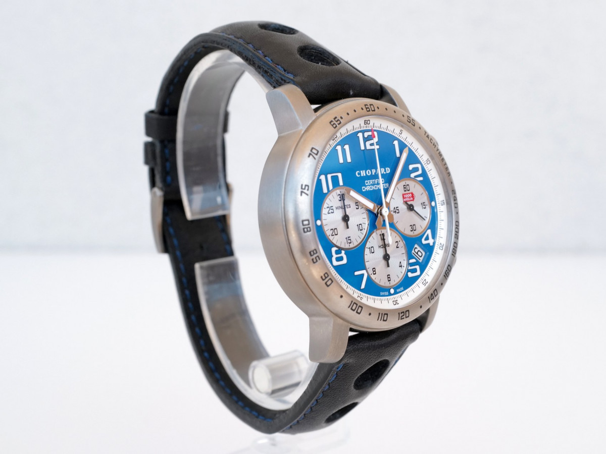 Швейцарские часы Chopard Mille Miglia Titanium Chronograph Blue Dial Limited Edition