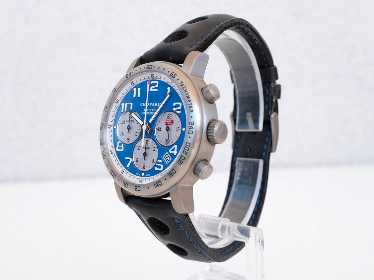 Швейцарские часы Chopard Mille Miglia Titanium Chronograph Blue Dial Limited Edition