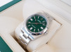 Швейцарський годинник Rolex Oyster Perpetual 41 Green Dial