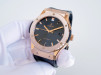 Швейцарський годинник Hublot Classic Fusion 45 King Gold Blue 18K Rose Gold