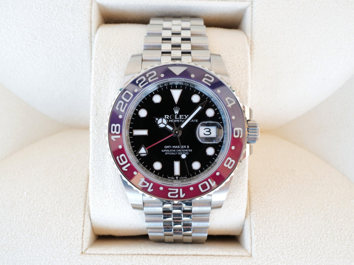 Швейцарський годинник Rolex GMT-Master II Pepsi Jubilee Bracelet