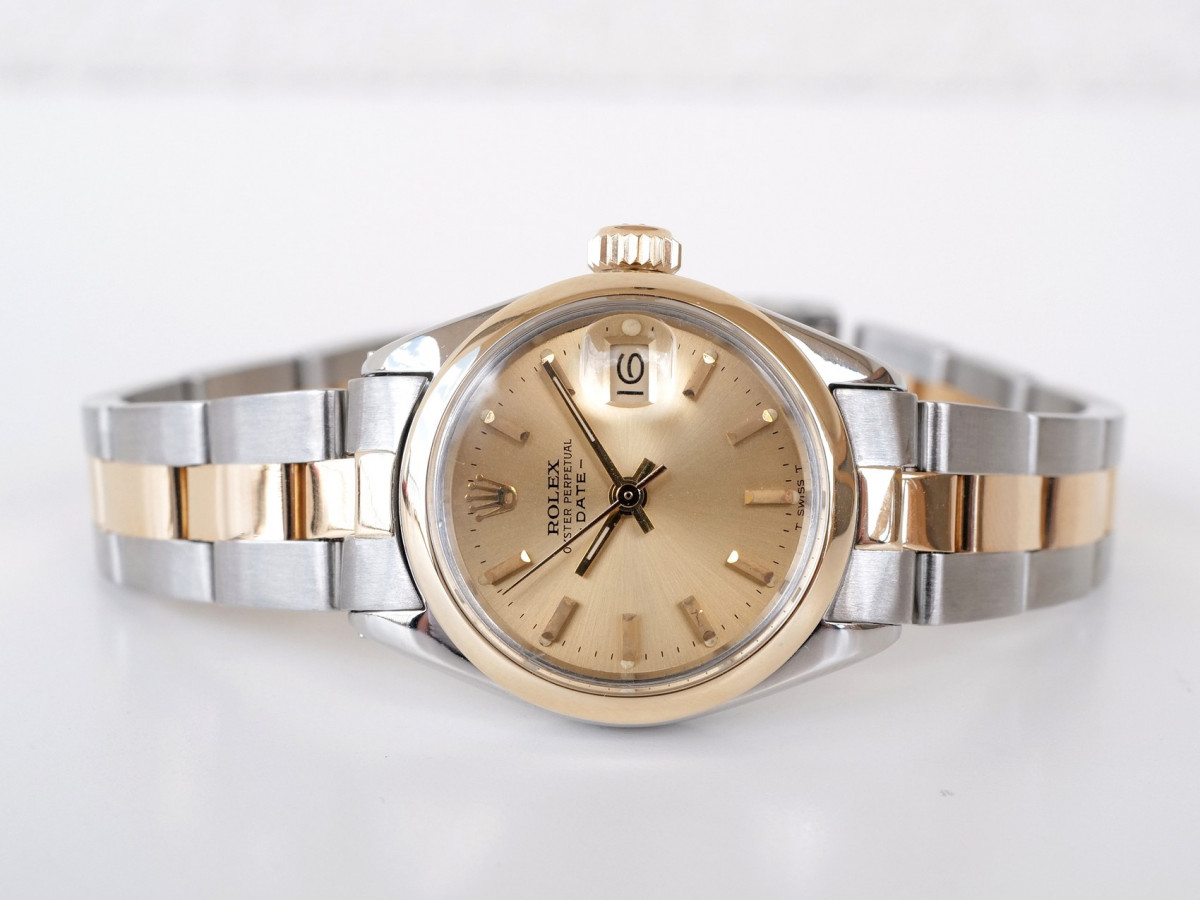 Швейцарський годинник Rolex Lady-Datejust Steel Gold