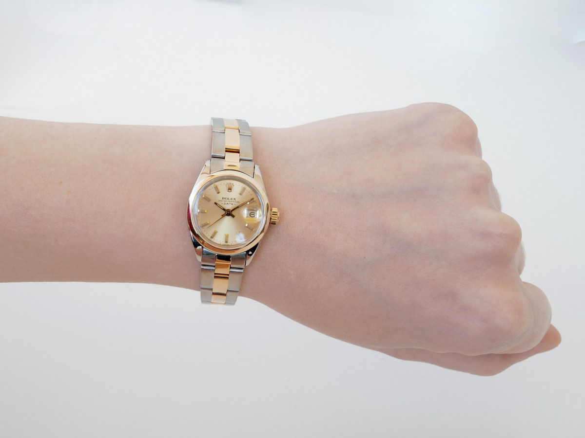 Швейцарський годинник Rolex Lady-Datejust Steel Gold