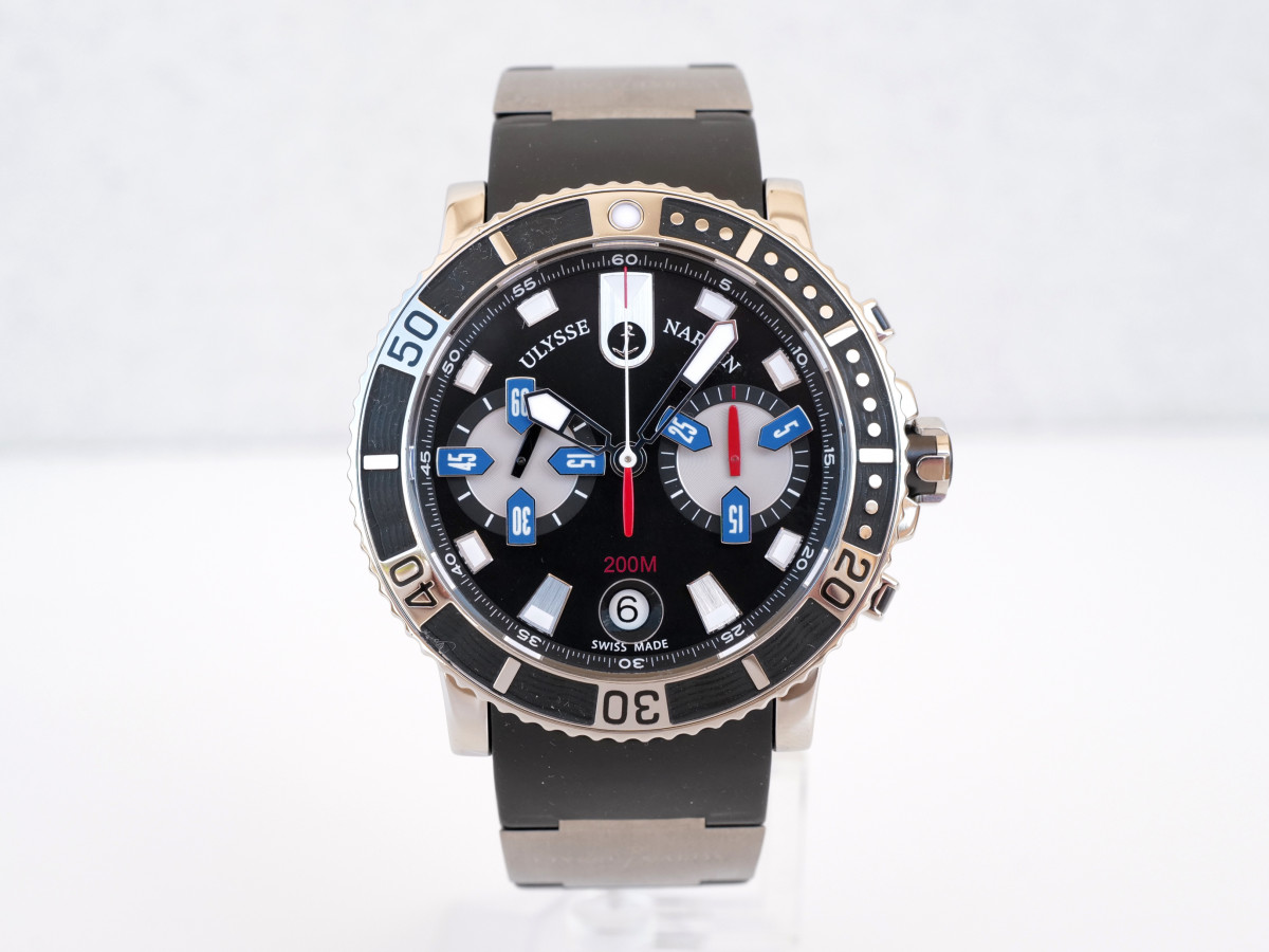 Швейцарские часы Ulysse Nardin Maxi Marine Diver Chronograph