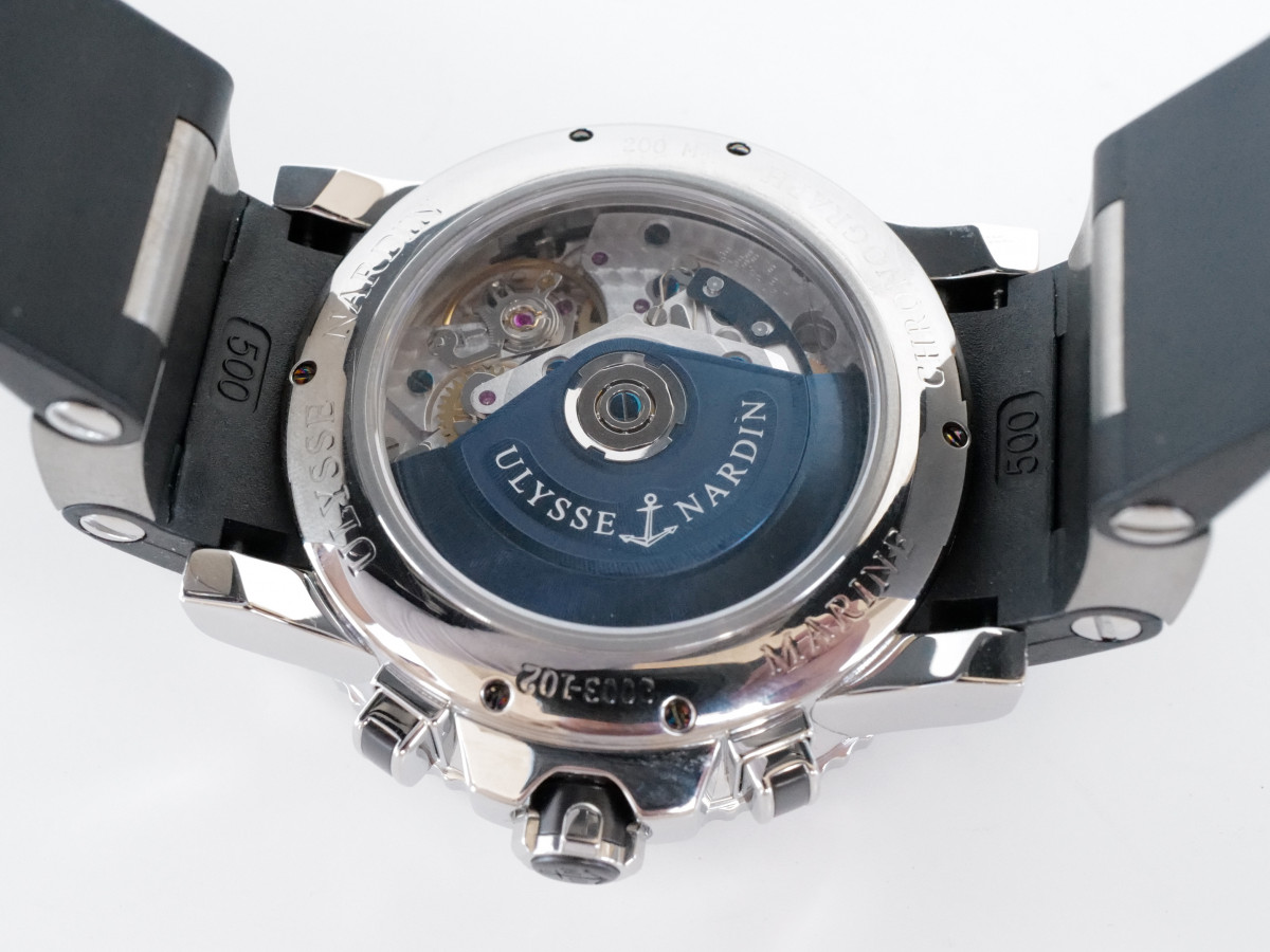 Швейцарские часы Ulysse Nardin Maxi Marine Diver Chronograph