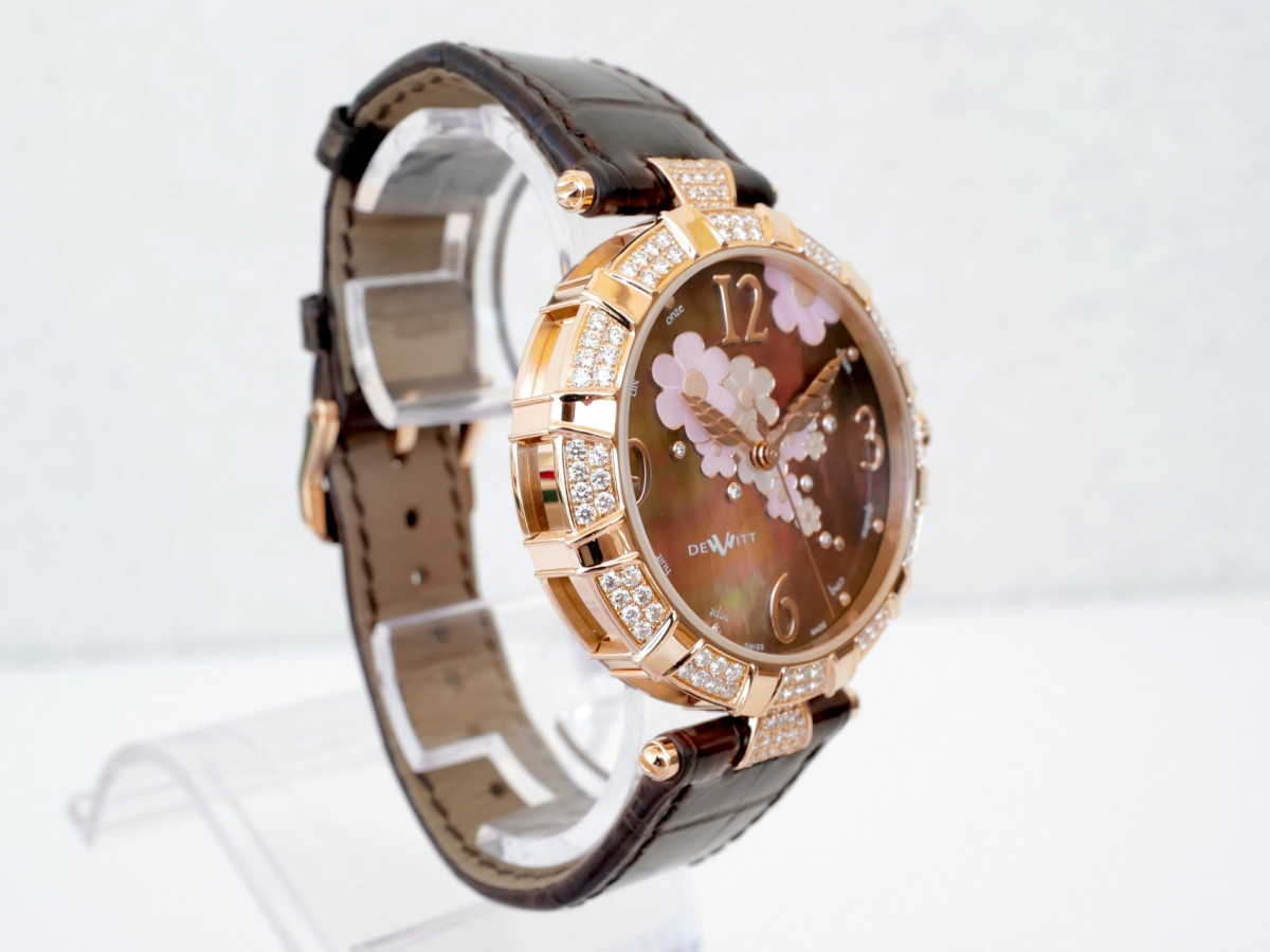 Swiss watch DeWitt Golden Afternoon 18K Rose Gold Diamonds