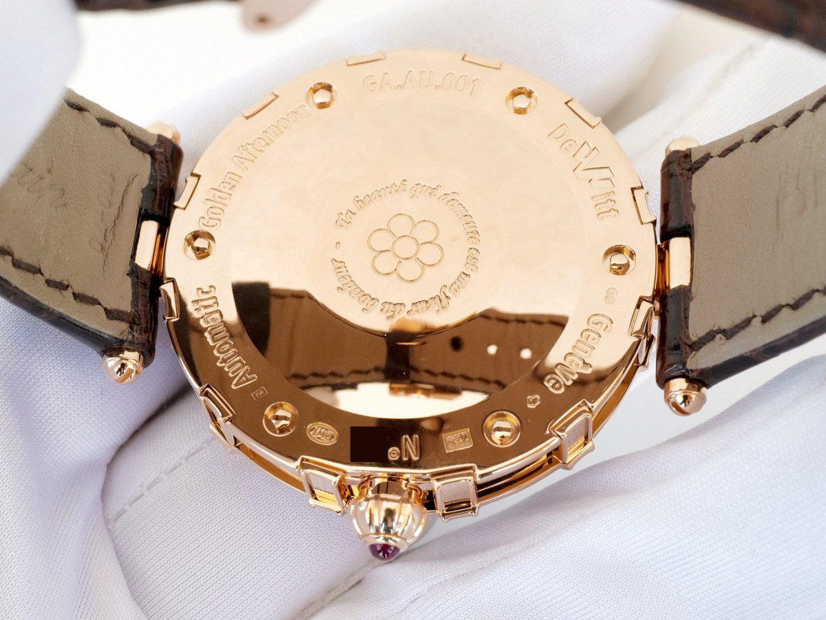 Swiss watch DeWitt Golden Afternoon 18K Rose Gold Diamonds