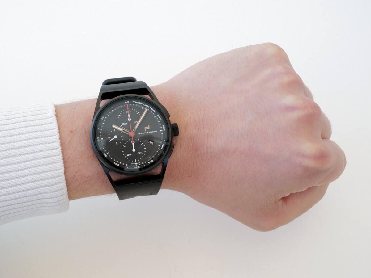 Швейцарський годинник Porsche Design 1919 Chronotimer All Black Titanium Chronograph