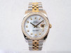 Швейцарський годинник Rolex Datejust 36mm Jubilee Steel and Yellow Gold MOP Diamond Dial