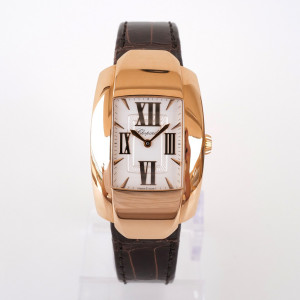 Швейцарские часы Chopard La Strada Cushion 18K Rose Gold