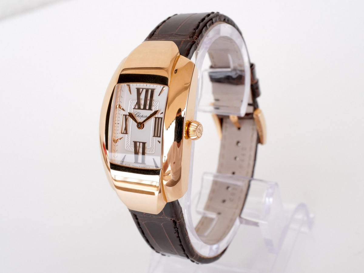Швейцарские часы Chopard La Strada Cushion 18K Rose Gold