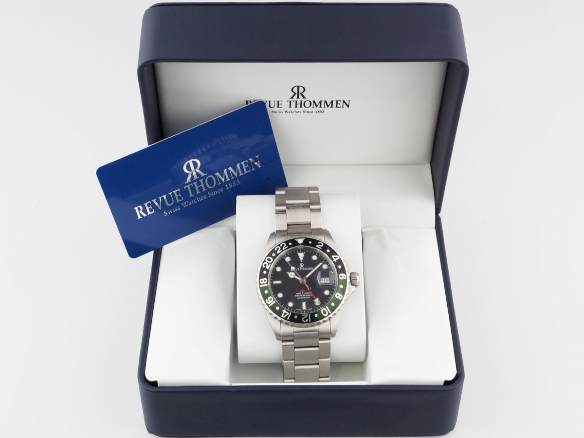 Швейцарський годинник Revue Thommen Diver GMT Sprite
