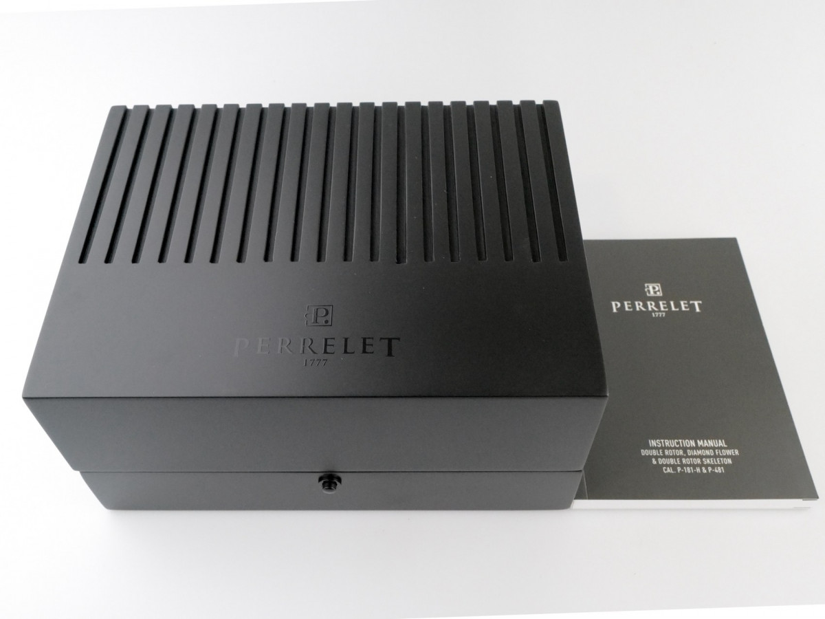 Швейцарские часы First Class Double Rotor Black Dial