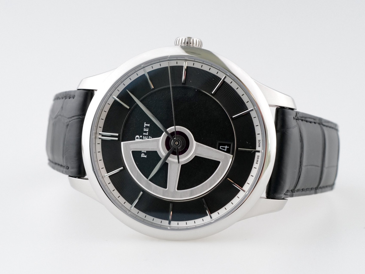 Швейцарские часы First Class Double Rotor Black Dial
