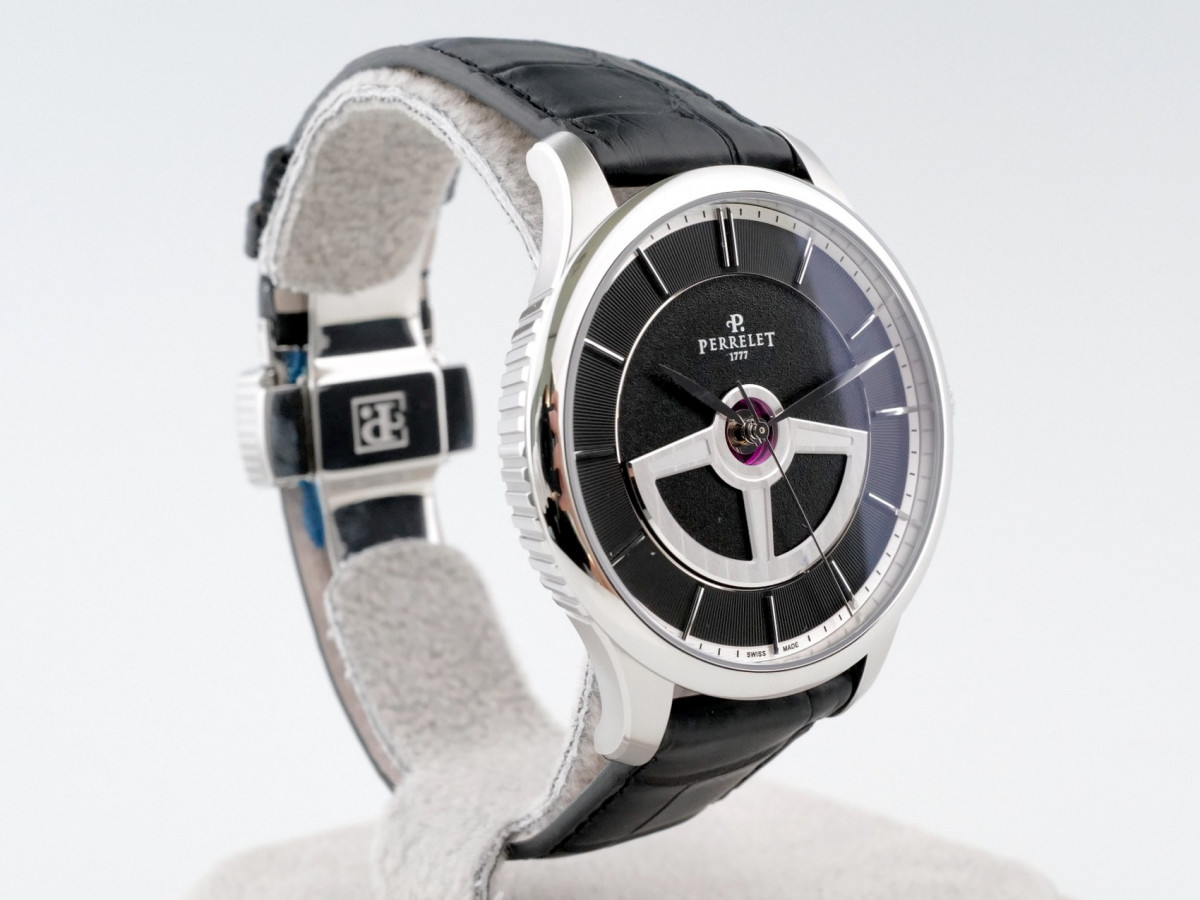 Швейцарские часы First Class Double Rotor Black Dial