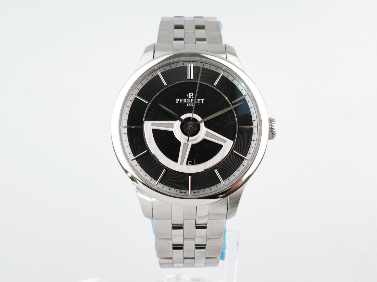 Swiss watch First Class Double Rotor Black Dial