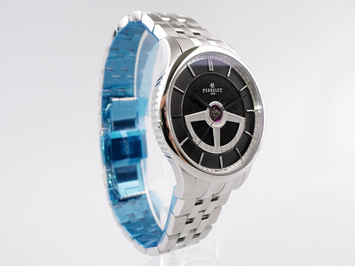 Swiss watch First Class Double Rotor Black Dial