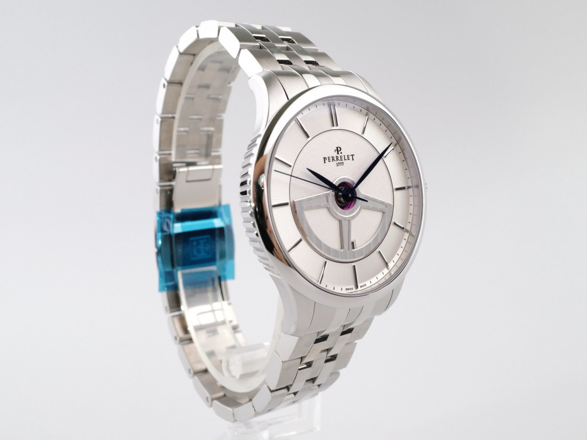 Swiss watch First Class Double Rotor Silver Dial