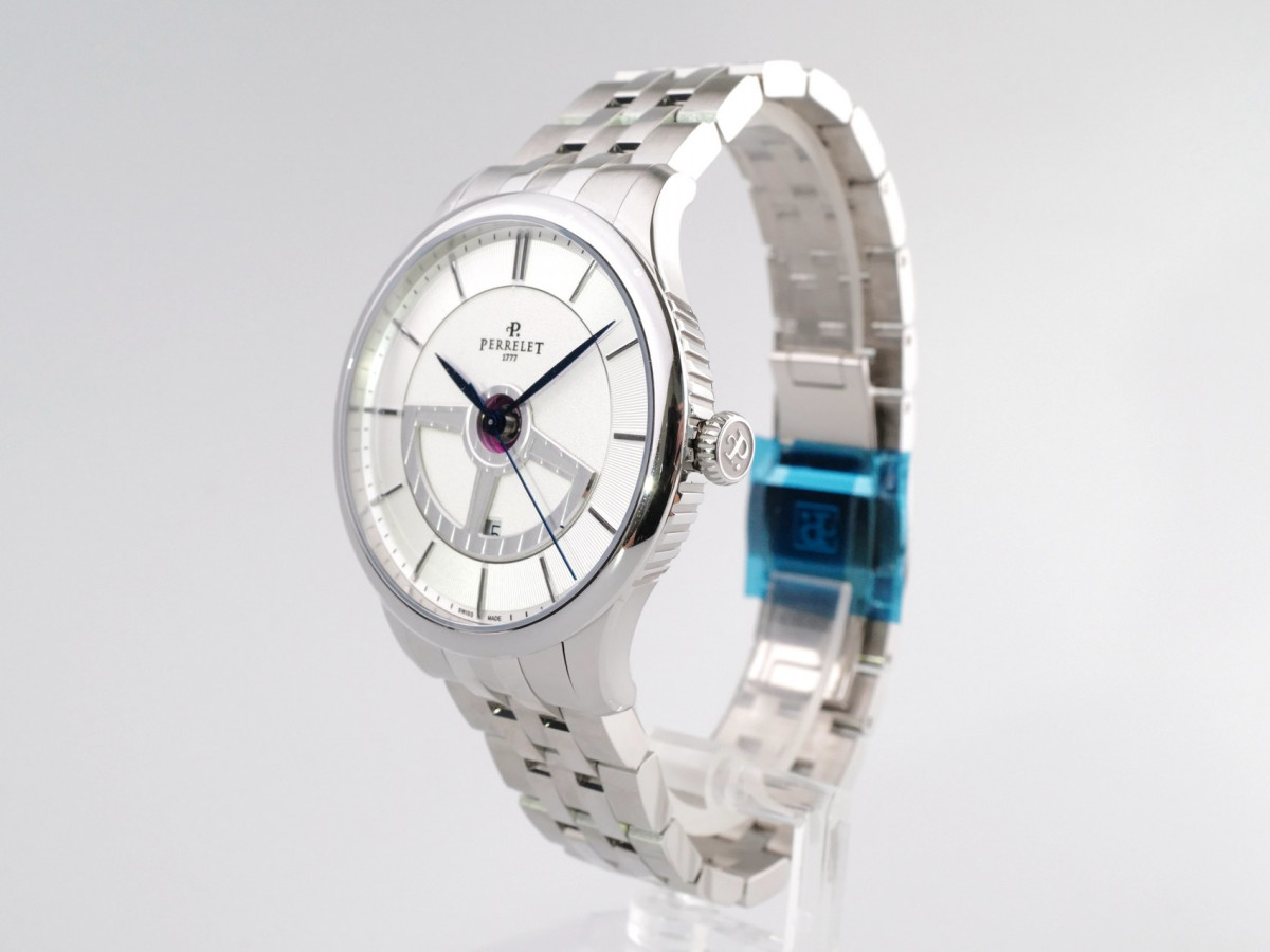 Swiss watch First Class Double Rotor Silver Dial