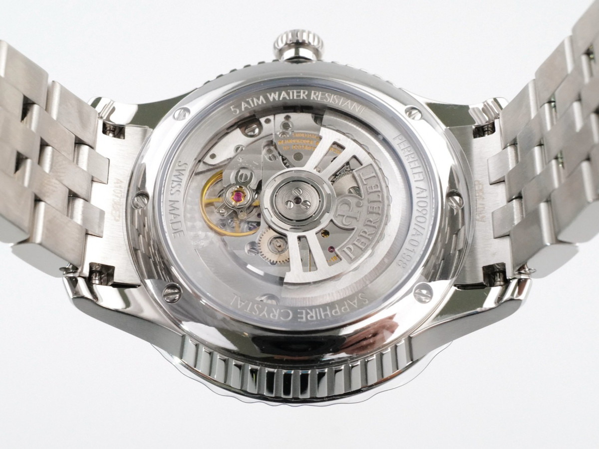 Swiss watch First Class Double Rotor Silver Dial