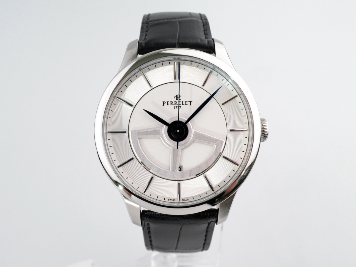Швейцарские часы First Class Double Rotor White Dial