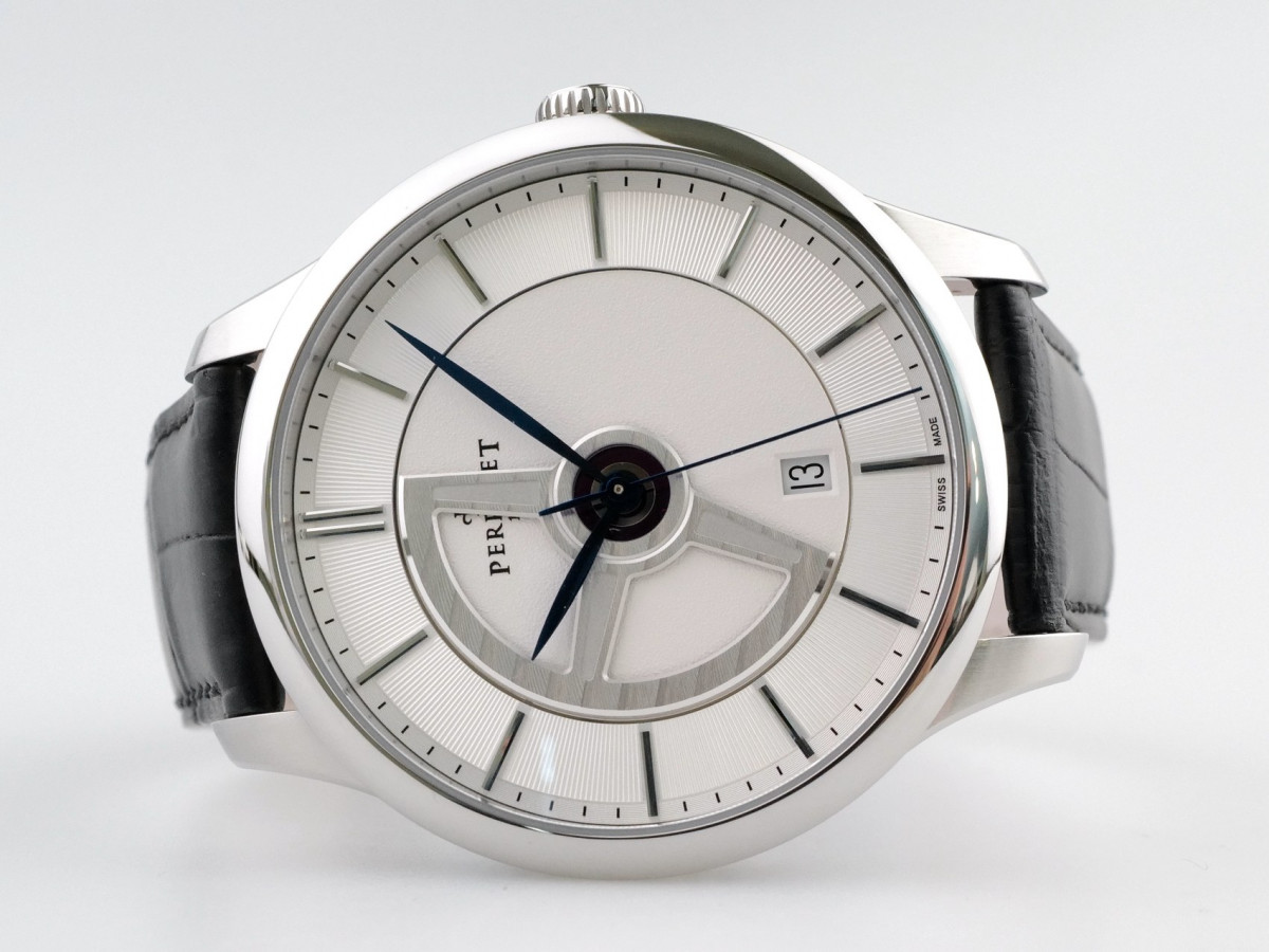 Швейцарские часы First Class Double Rotor White Dial
