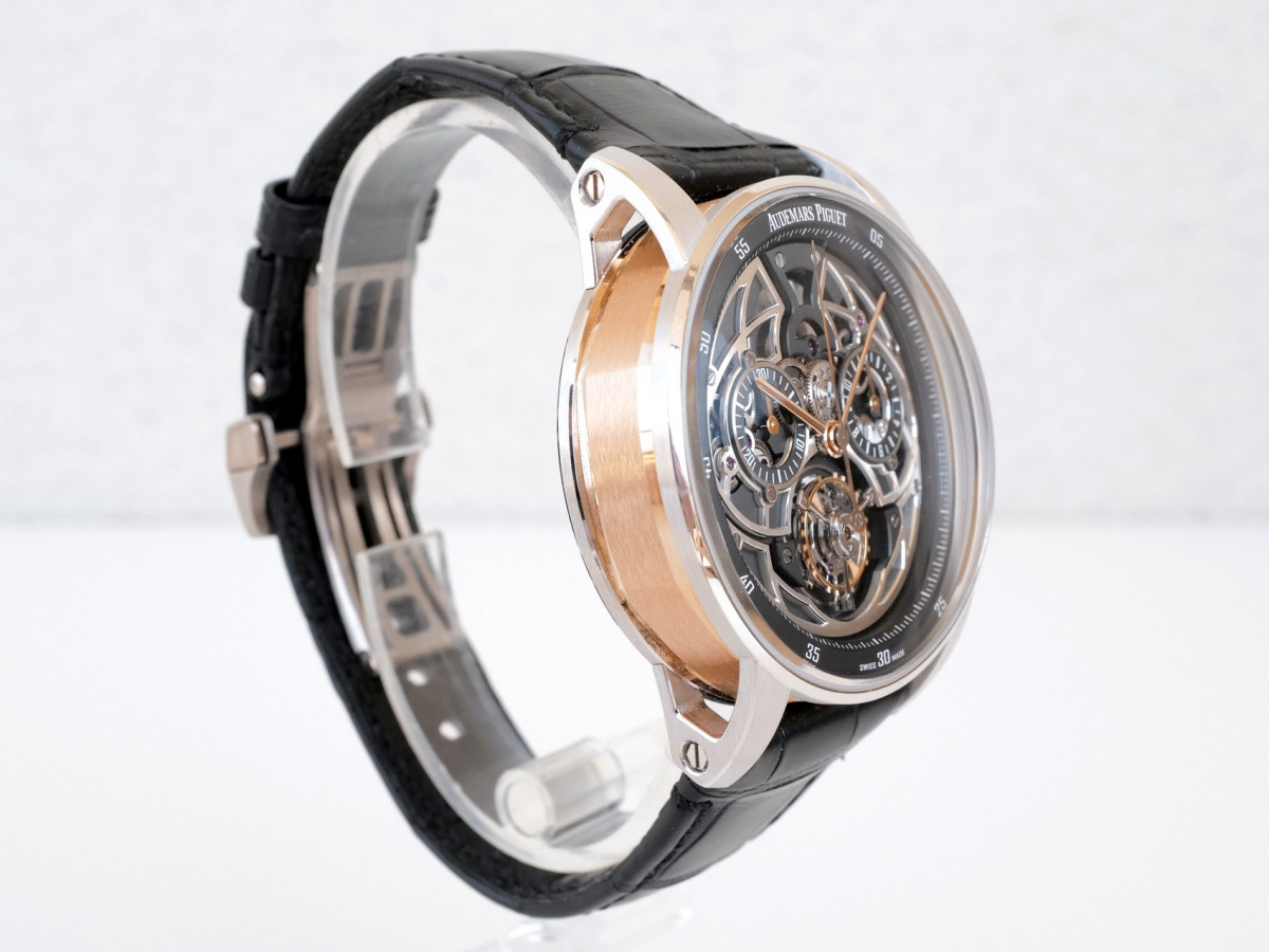 Швейцарские часы Audemars Piguet Code 11.59 Flying Tourbillon Flyback Chrongraph 18K White And Rose Gold Limited Edition 50 Pieces