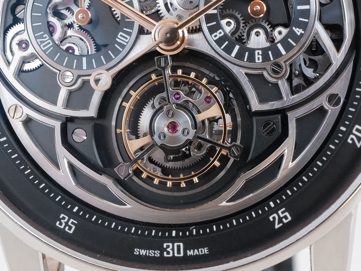 Швейцарские часы Audemars Piguet Code 11.59 Flying Tourbillon Flyback Chrongraph 18K White And Rose Gold Limited Edition 50 Pieces